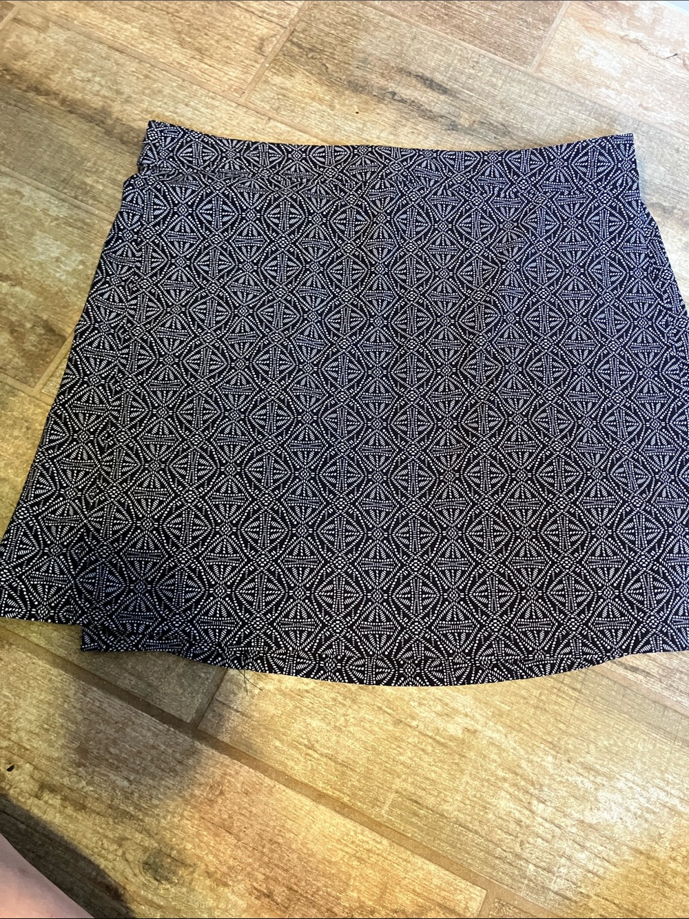 RIPSKIRT HAWAII LENGTH 1 MOSAIC BLACK WOMENS SKIRT
